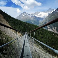 Hiking Zermatt: The Longest Pedestrian Suspension Bridge In The World!